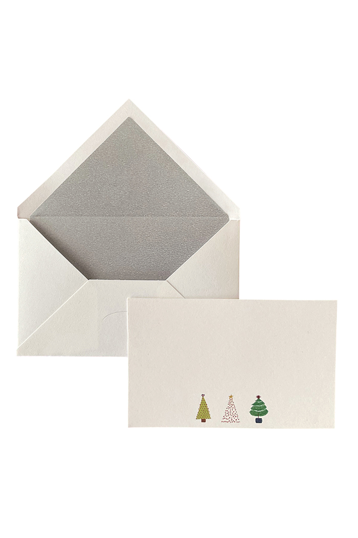 Yılbaşı Tiny Trees Tebrik Kartı 10'lu