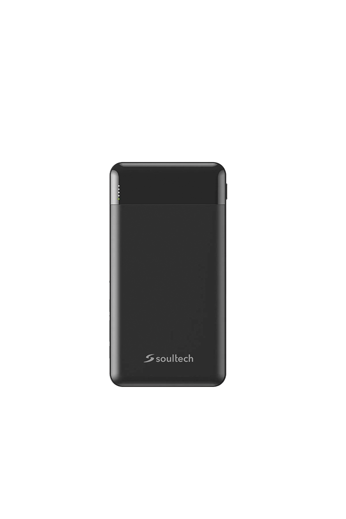 Soultech BT151S MilkyPower 10.000 mAh PD&QC 18W Powerbank Siyah