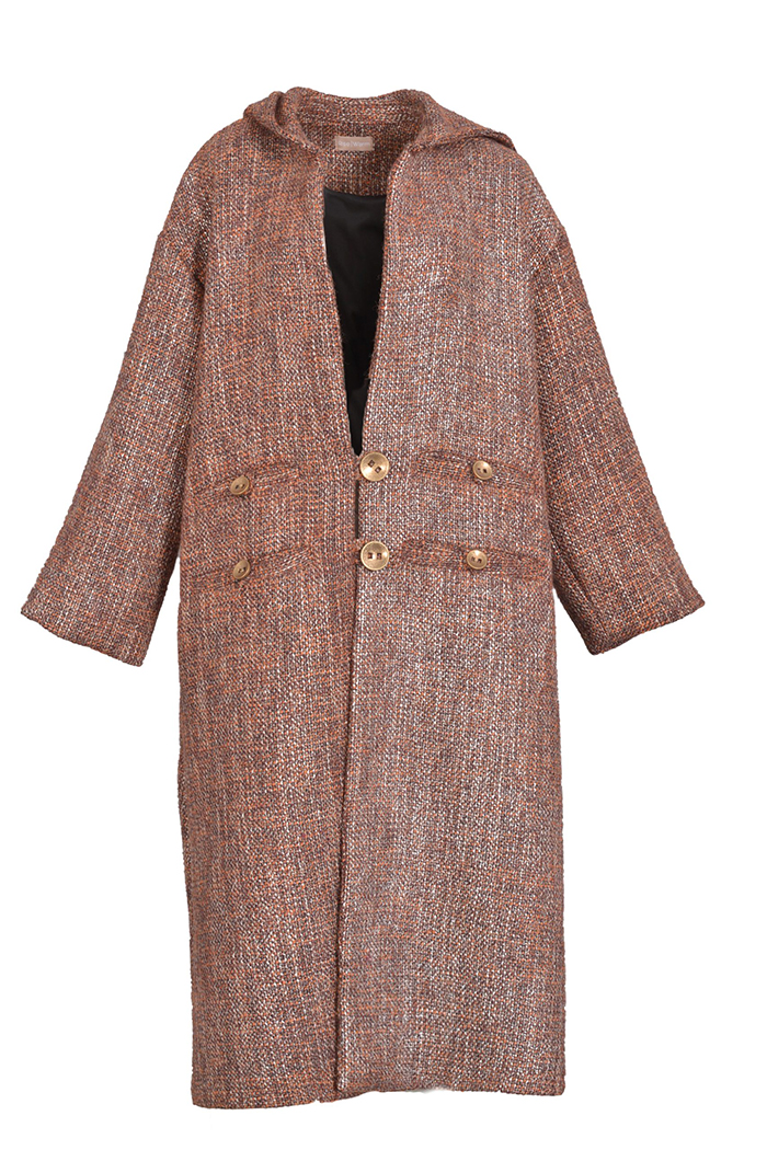 Zagora Mor Desenli Kaban