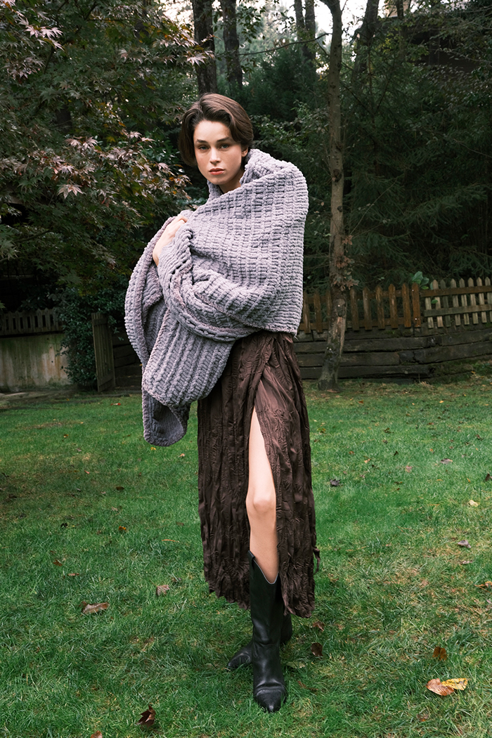 Lilly Midi Kahve Etek