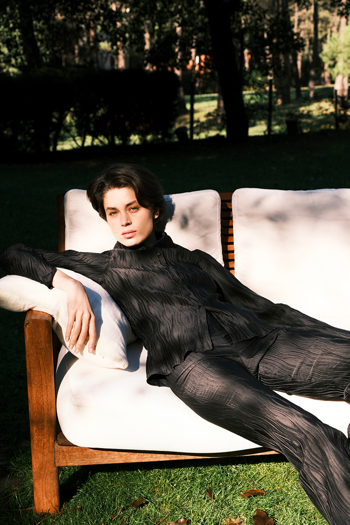 Martha Kloş Pantolon Siyah