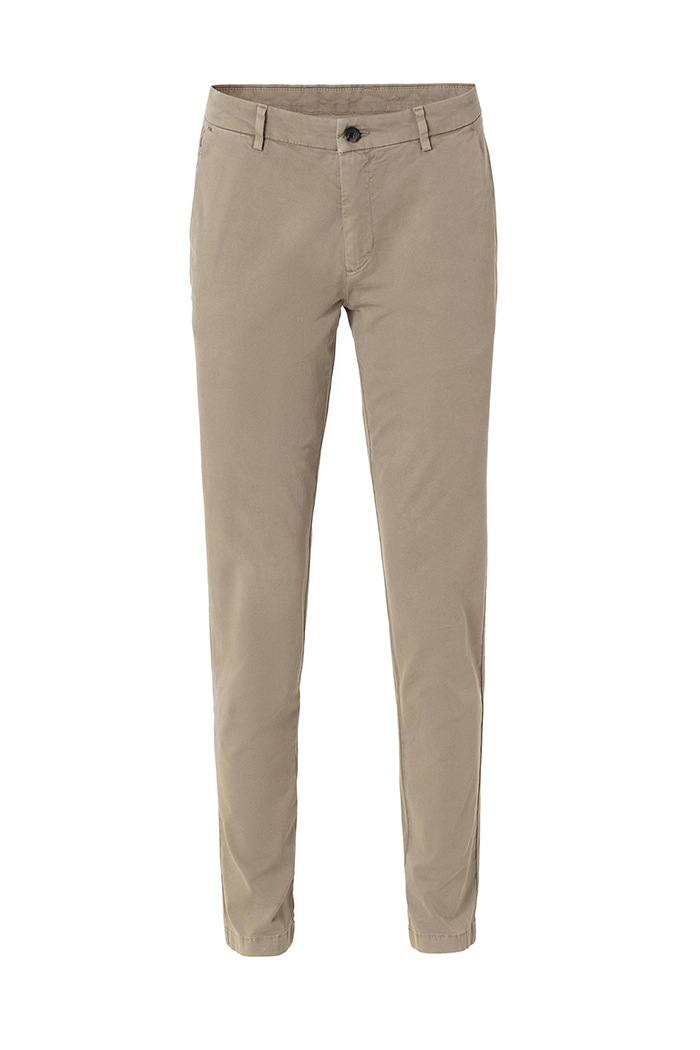 Bej Renk Pamuk Chino Pantolon