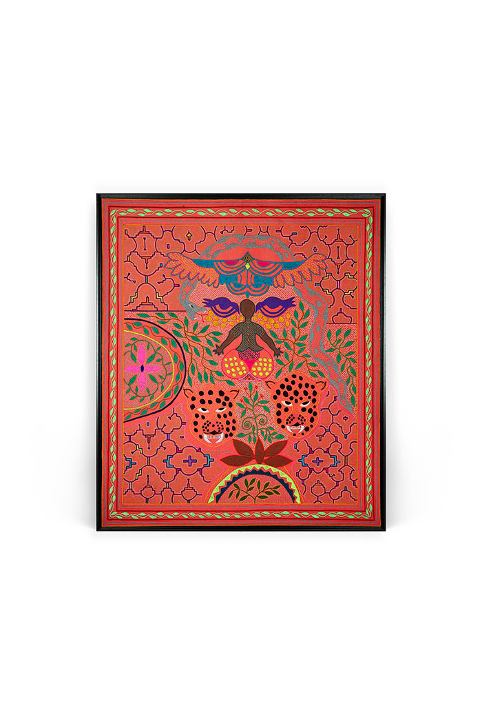 Shipibo El Örgüsü Tablosu No:4