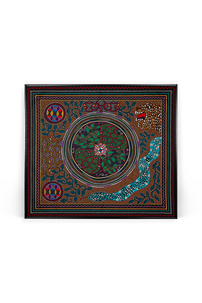 Shipibo El Örgüsü Tablosu No:3