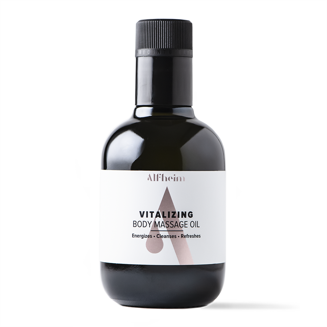 Alfheim Vitalizing Vücut Masaj Yağı/ Profesyoneller için/ Canlandırıcı ve Enerji Verici Masaj Yağı/ 250 Ml