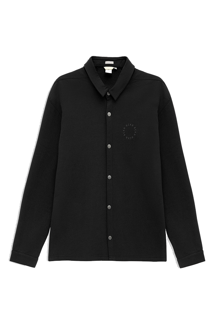 Siyah Renk Logo Baskılı Sweat