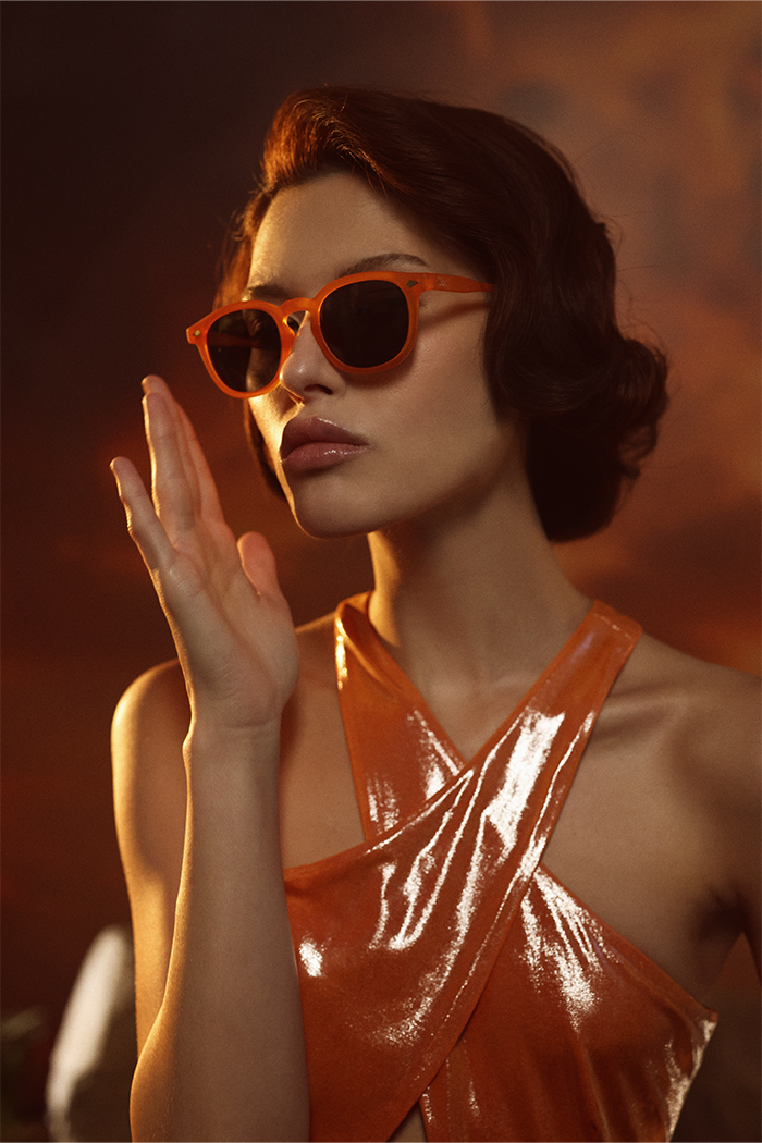 EOH1063 C131 MAT TURUNCU UNISEX GÜNEŞ GÖZLÜĞÜ