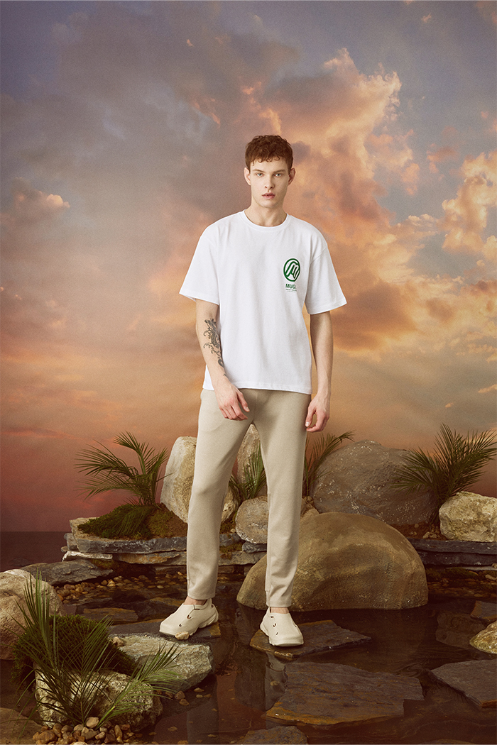 Bej Renk Teknik Chino Pantolon