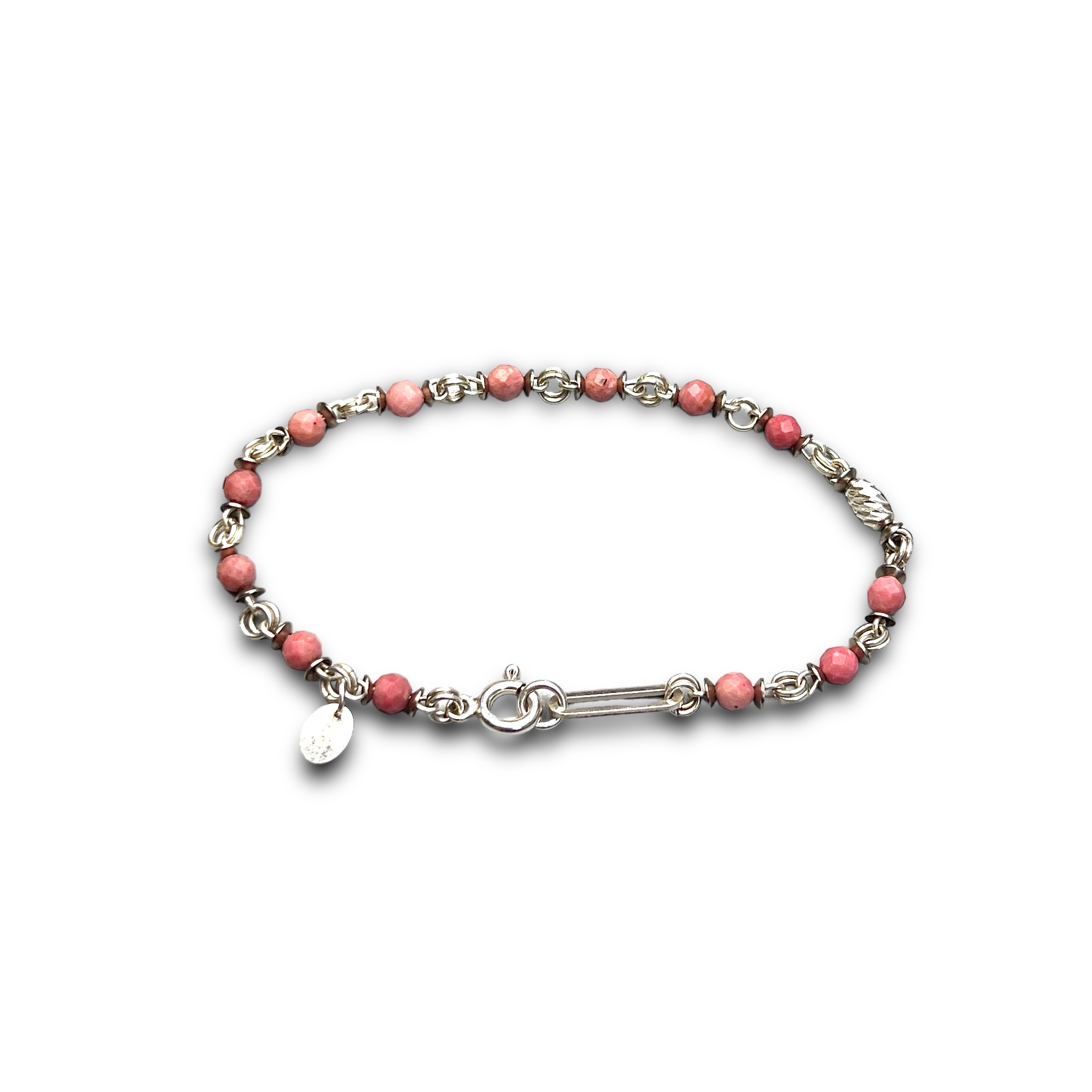 Quavo Silver & Pink – Bileklik