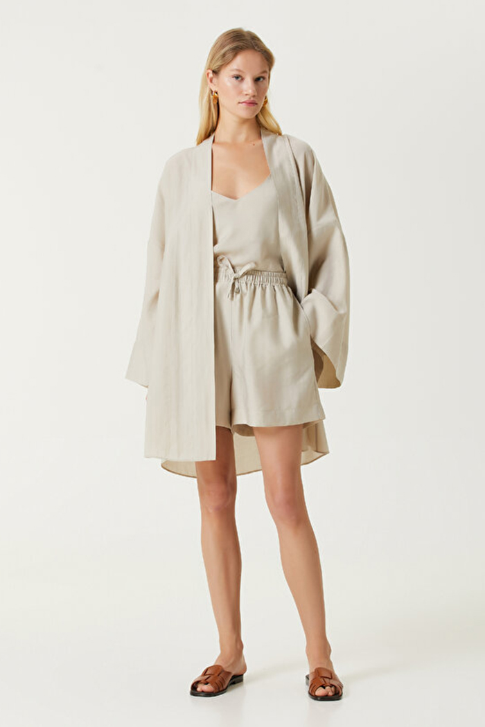 THE ELEGANT KISA KİMONO