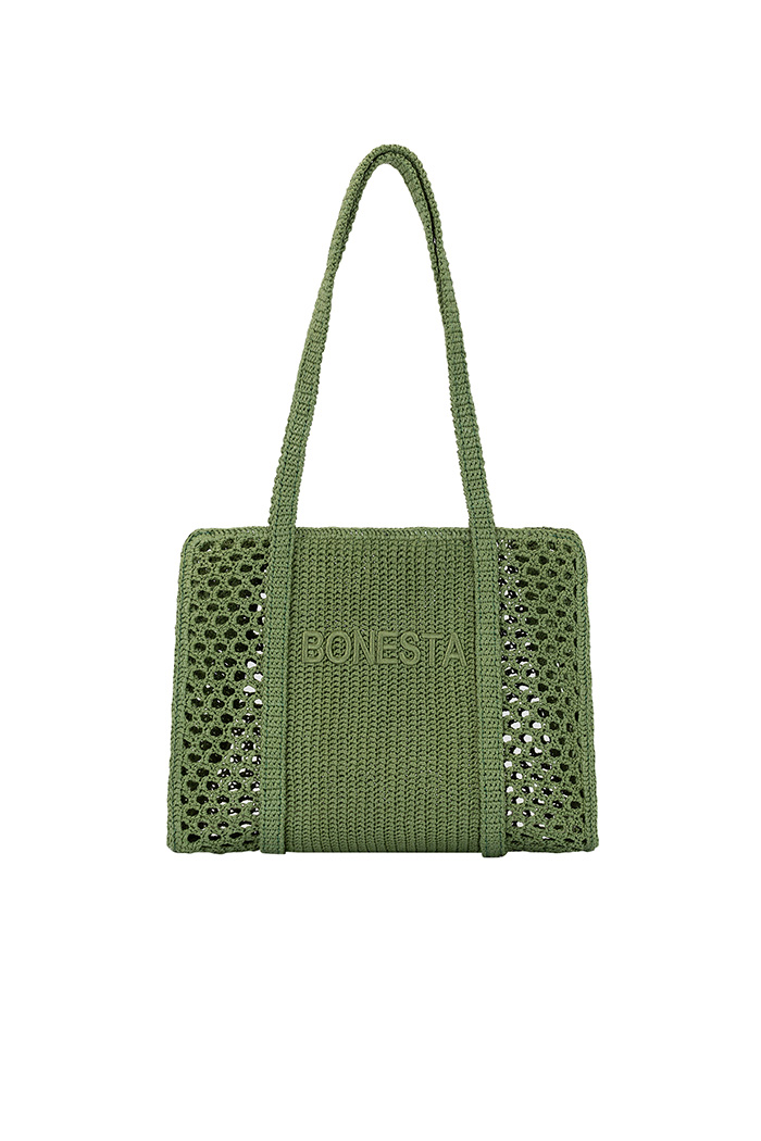 Capri Olive Green Plaj Çantası