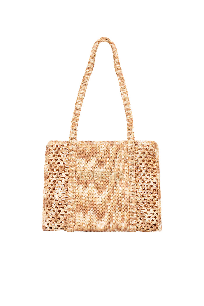 Capri Latte Plaj Çantası