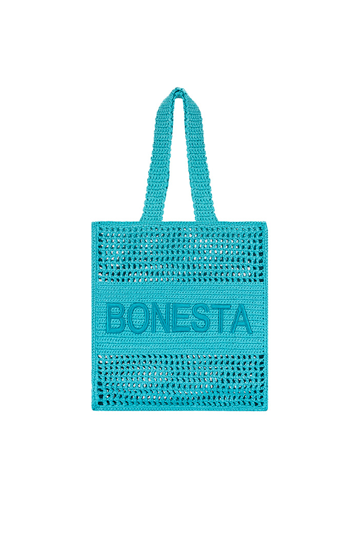 Positano Midi Turquoise Plaj Çantası