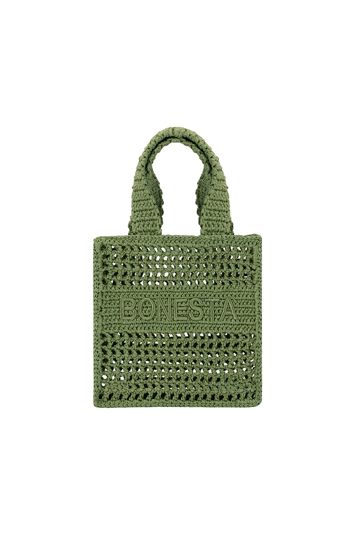 Positano Mini Olive Green Plaj Çantası