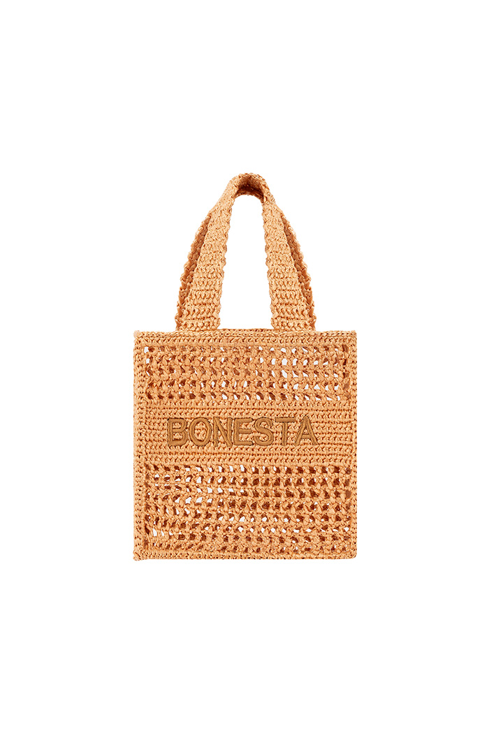 Positano Mini Caramel Plaj Çantası