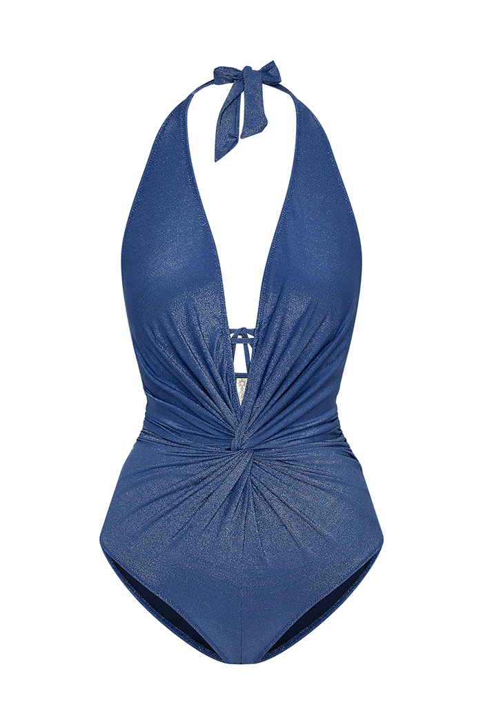 Radicans Düğümlü Lacivert Mayo