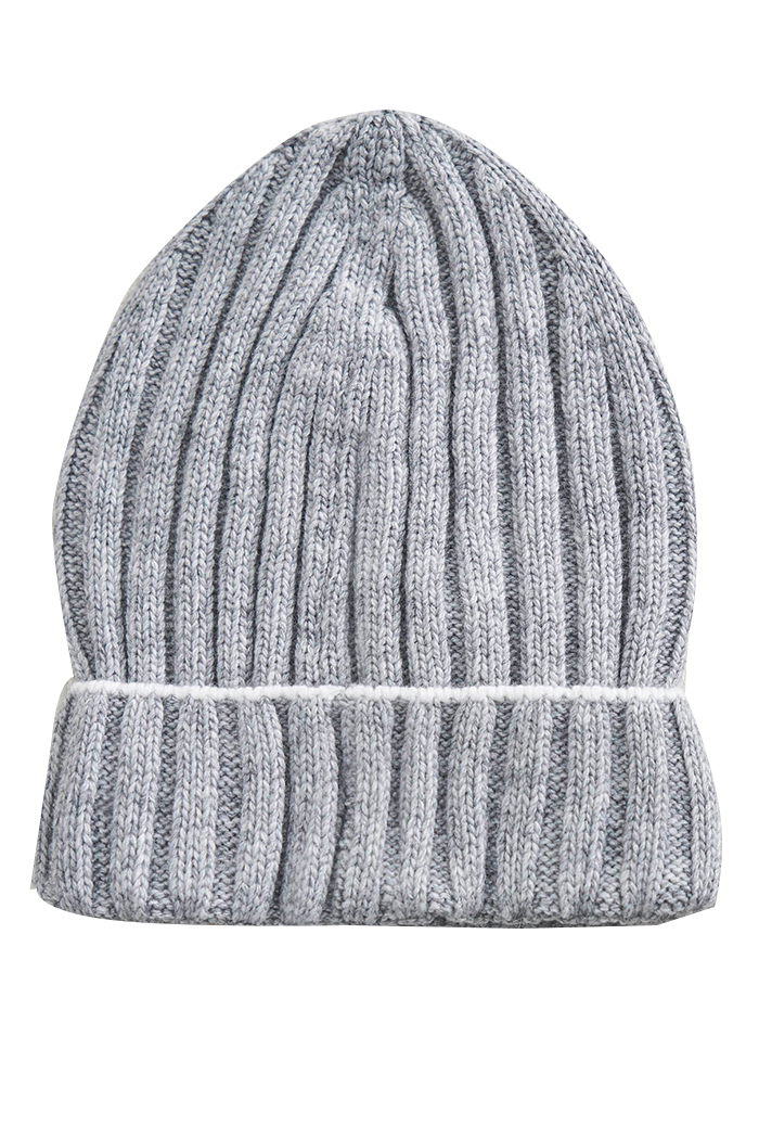 Gri Renk Kaşmir Bere