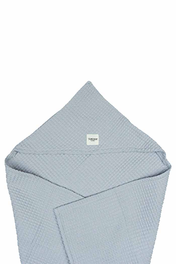 Waffle Bornoz Gümüş Grisi