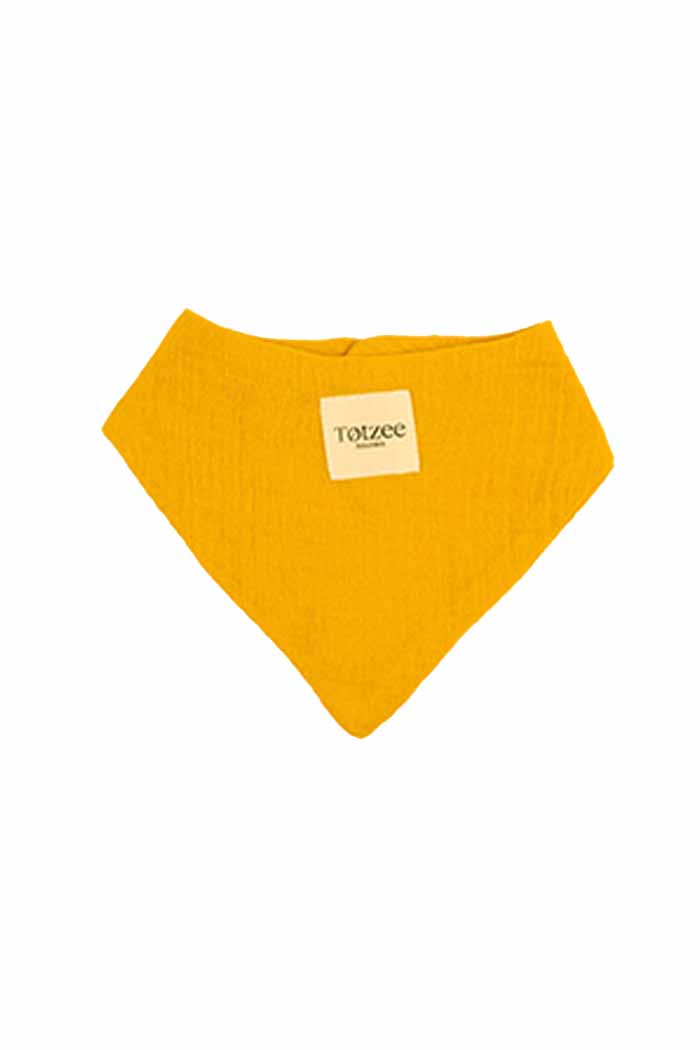 Müslin Fular Önlük Sonbahar Sarısı