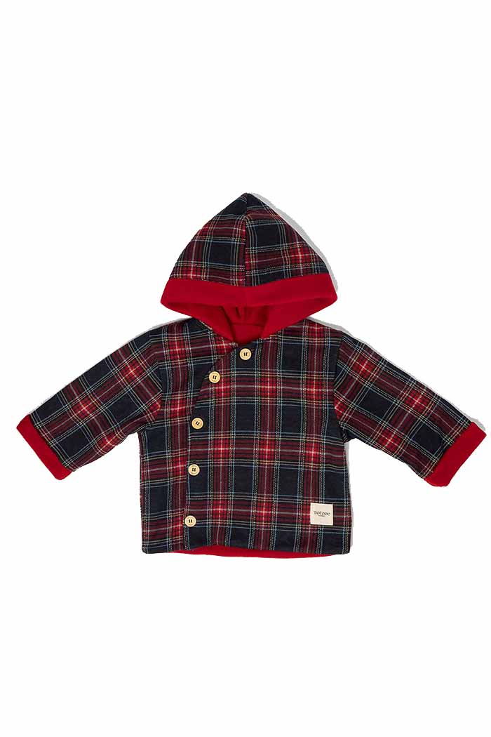 Diagonal Mont Ekose Kırmızı & Lacivert