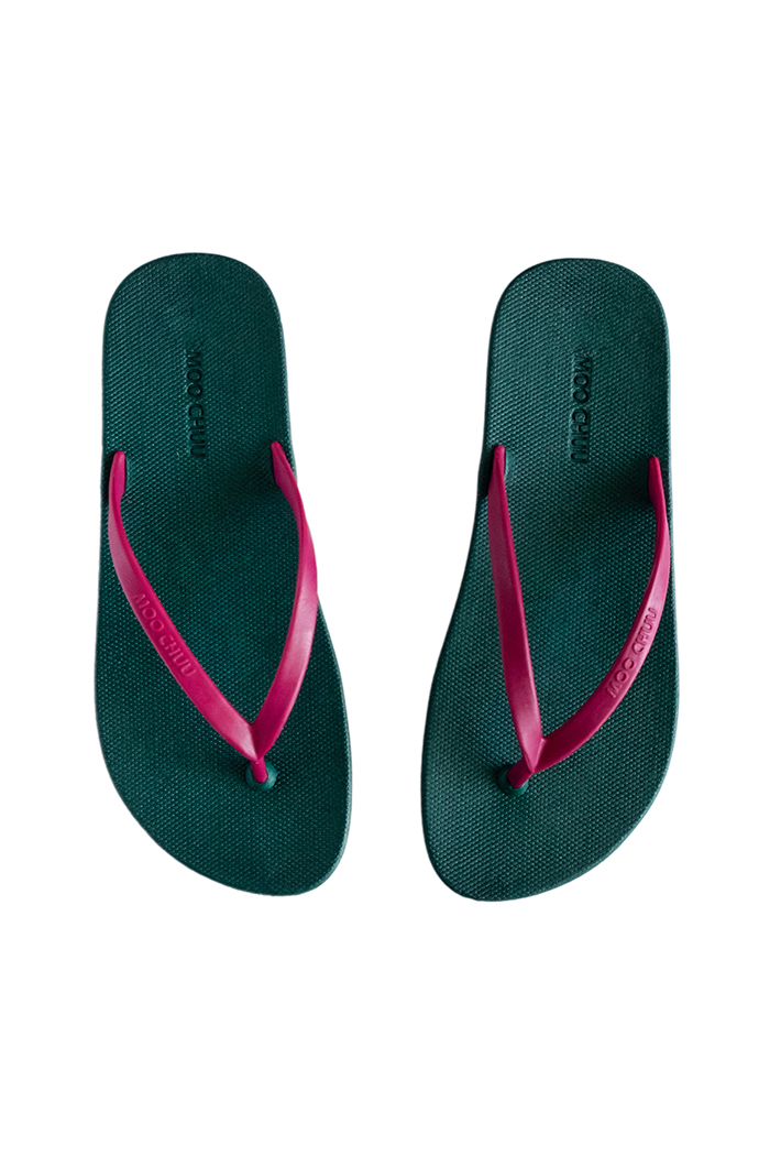 Flippy Slim Fuşya - Yeşil