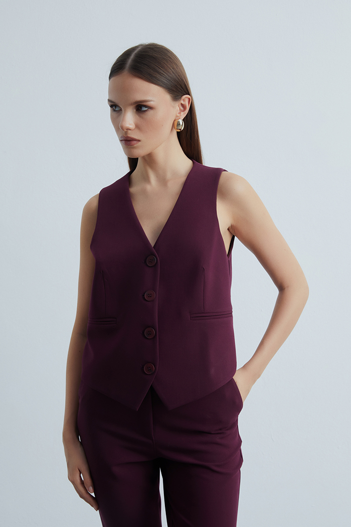 The Classic Bordo Yelek