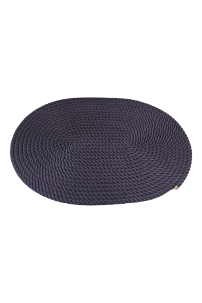 Özel Halat Tasarım Paspas Lacivert