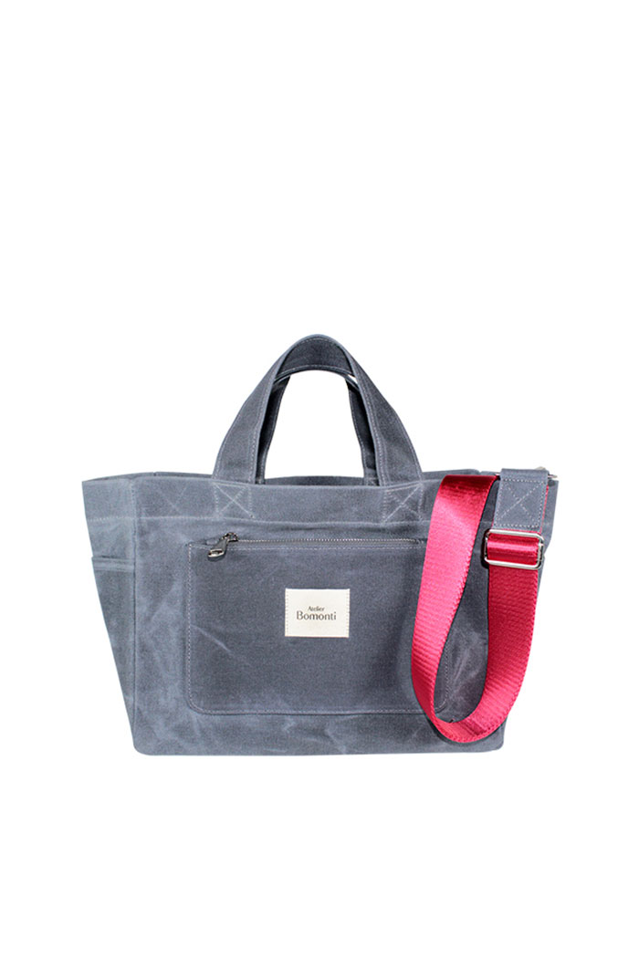 Hishi Denim Mumlu Kanvas Çanta