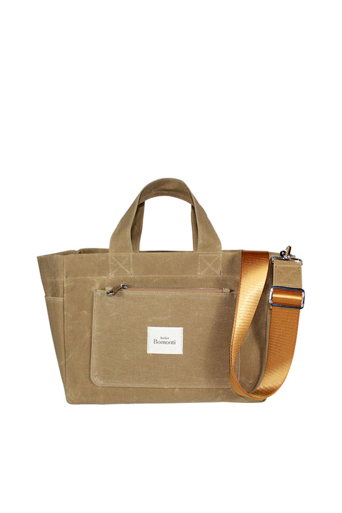 Hishi Camel Mumlu Kanvas Çanta