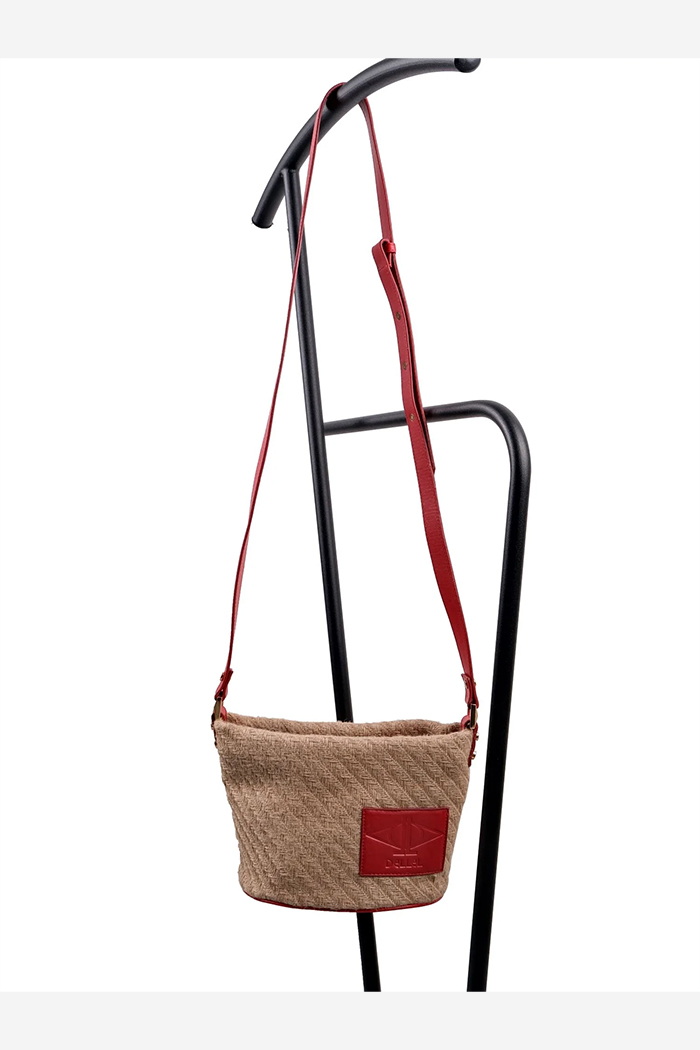 Kırmızı Msg Hasır Çanta