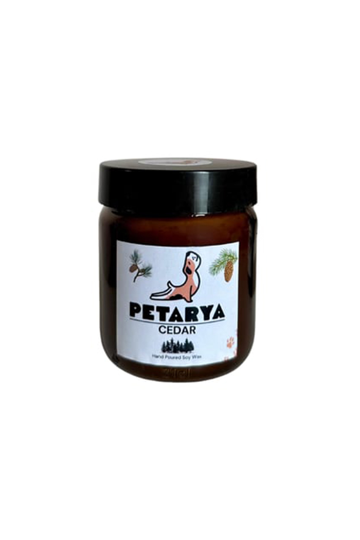 Doğal Sedir Esanslı Vegan Soya Mumu