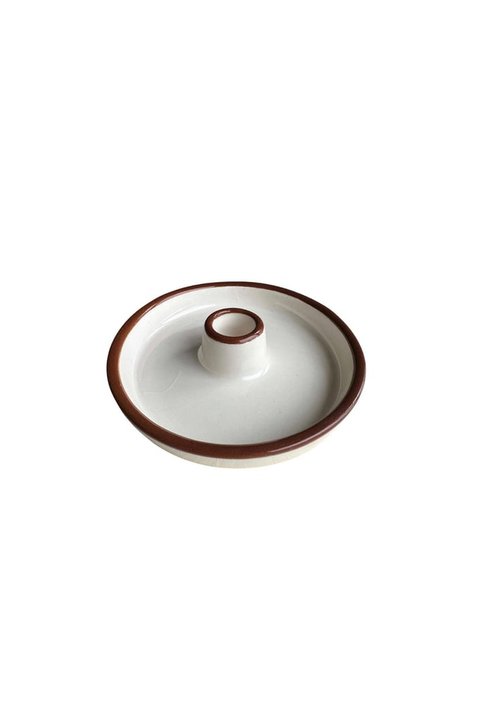 PETARYA Beyaz-Kahverengi Palo Santo Tutucu Sarma Tütsülük