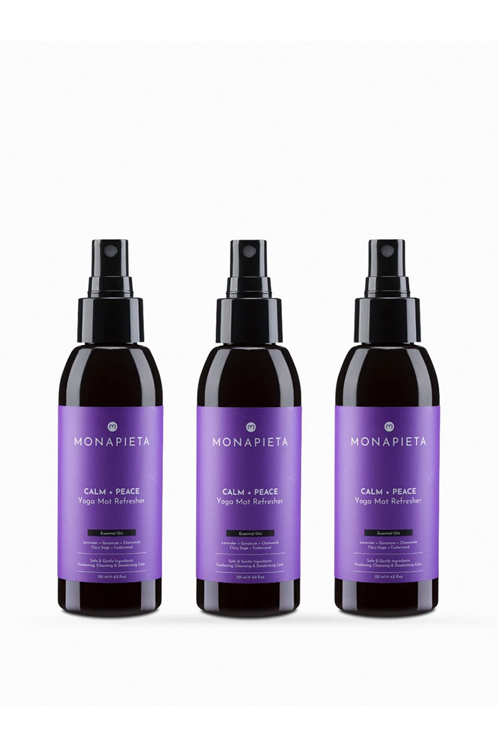 Monapieta Tazeleyici Yoga Matı Temizleme Spreyi 3’lü Set