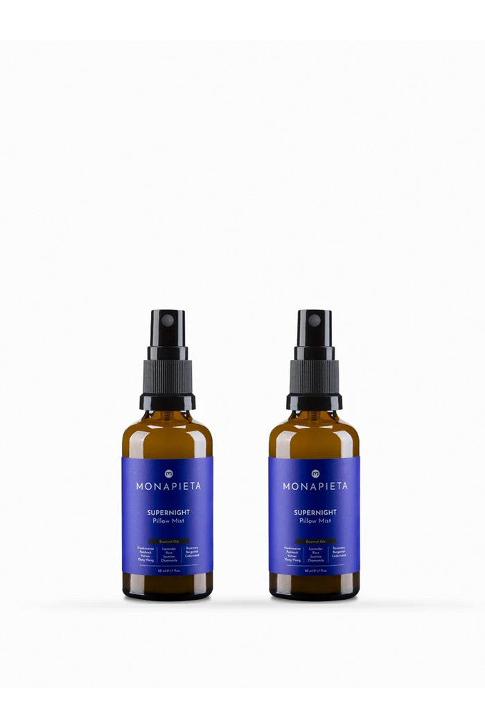 Monapieta Mükemmel Gece Uykusu Yastık Spreyi 2’li Set | 11 Değerli Esansiyel Yağ