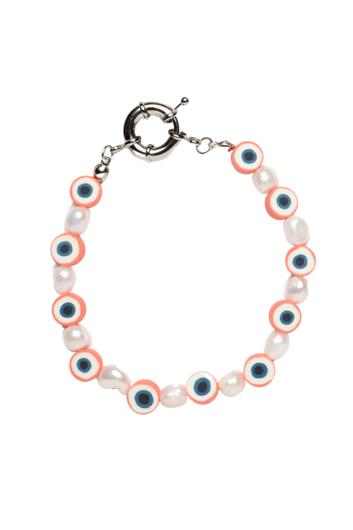 Turuncu Nazar Boncuklu Halhal