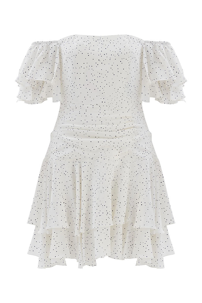 Bella İpek Floş Elbise