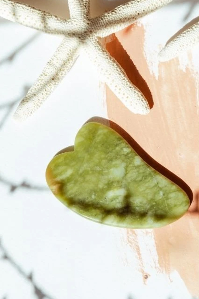 Yeşim Gua Sha Yüz Masaj Aleti