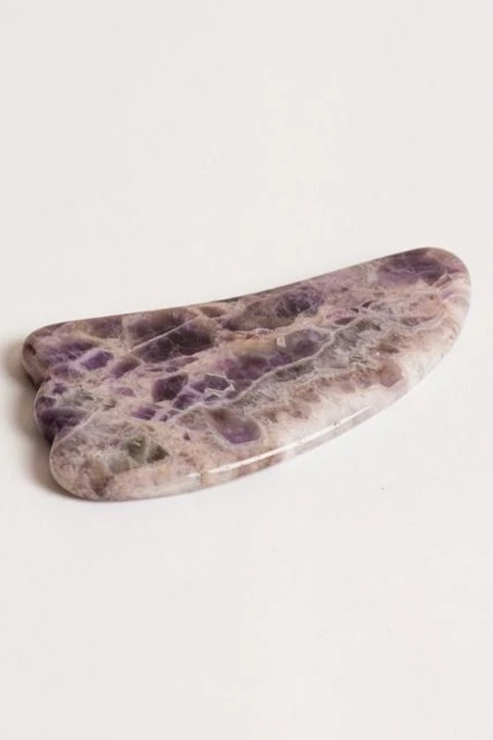 Ametist Gua Sha Yüz Masaj Aleti