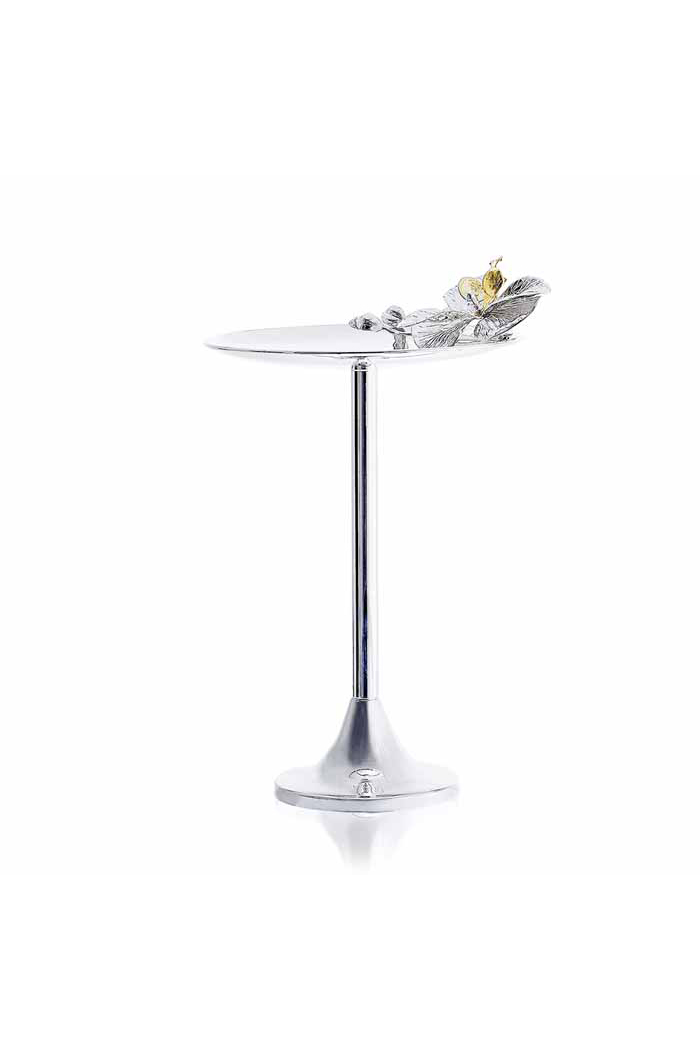 Orkide Detaylı Büyük Boy Servis Tabağı