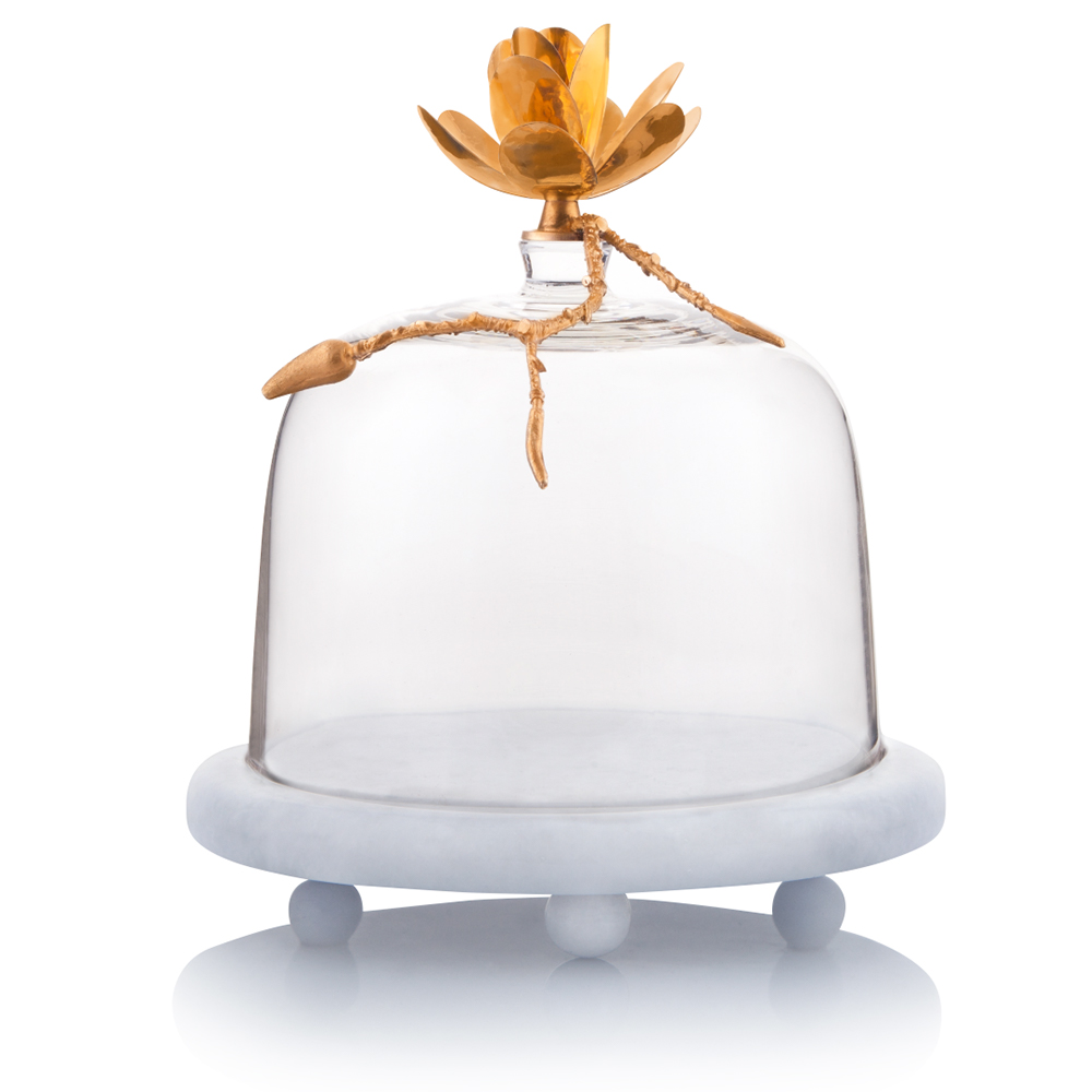 Manolya Figürlü Küçük Fanus