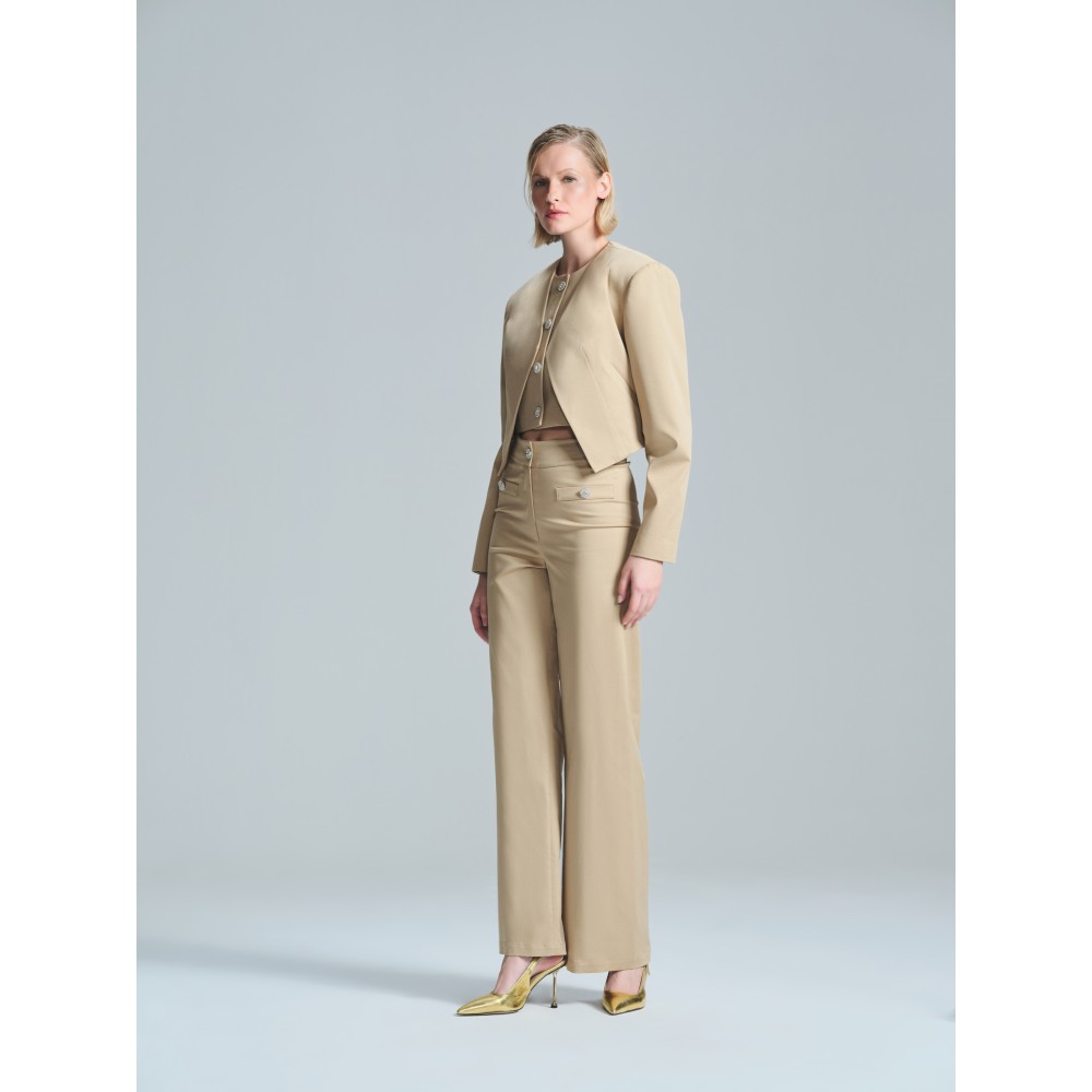 BREEZY GABARDİN CEKET