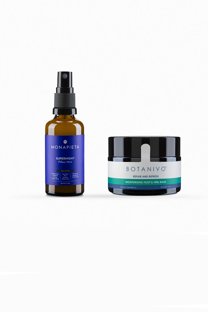 Monapieta İyi Geceler Seti | Uyku Yastık Spreyi & Ayak SPA Balmı