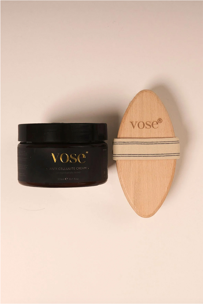 Selülit Karşıtı Body Scrup + At Kılı Selülit Fırçası Vanilla