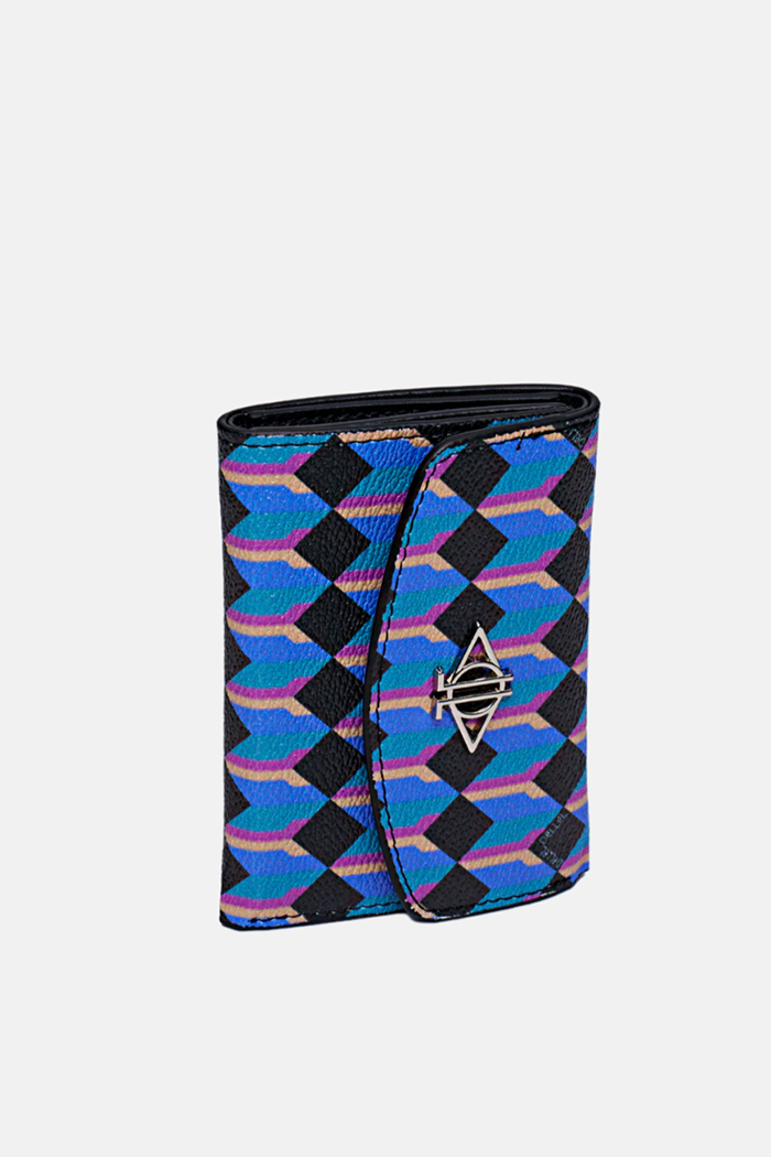 Mavi-Siyah Monogram Cüzdan