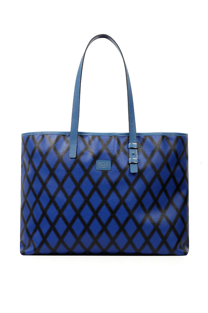 Deep Blue Shopper Bag