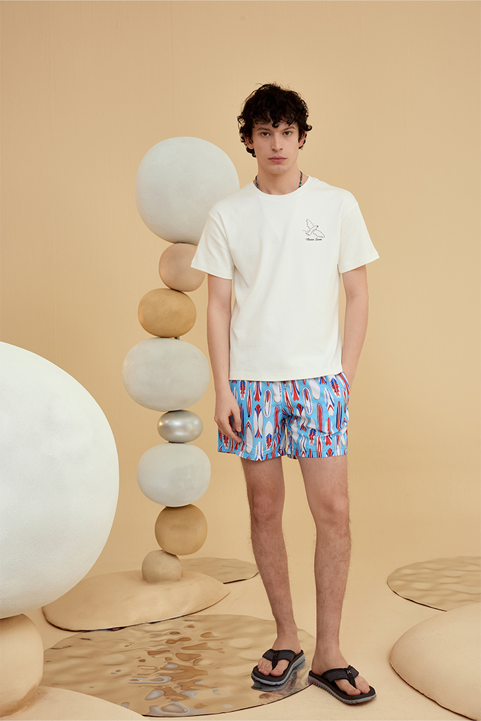 Paloma Bej Baskılı Tshirt