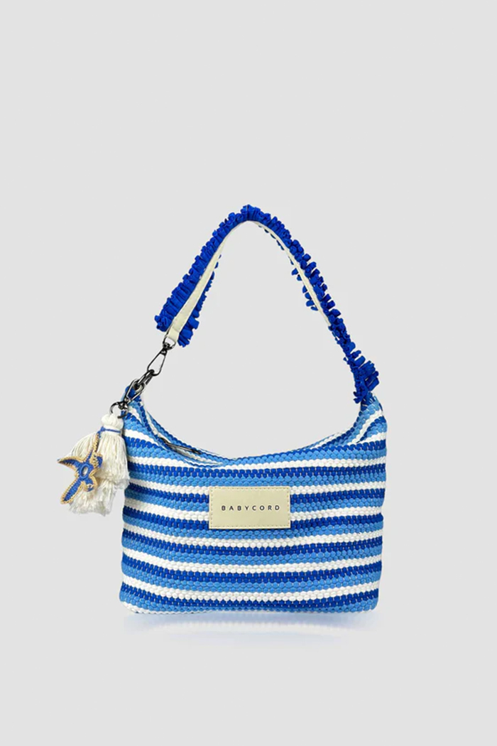 Mini Bag - Mavi Çizgili