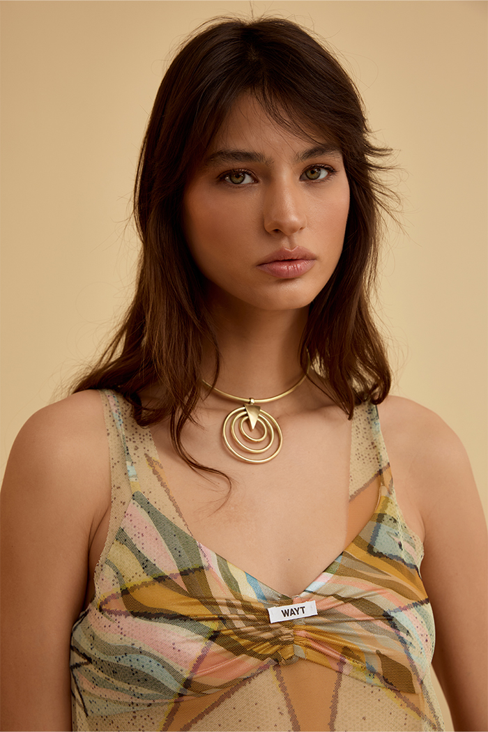 ZEWORKS BERRI COLLECTION	 AVASI CHOKER	 PIRINC