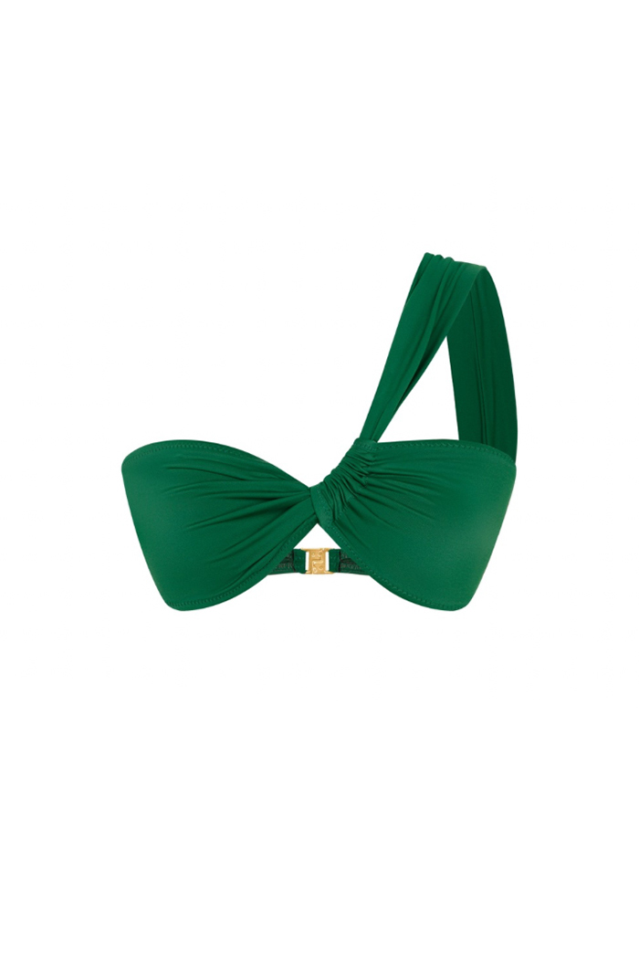 Helena Yeşil Tek Omuz Bikini Üstü