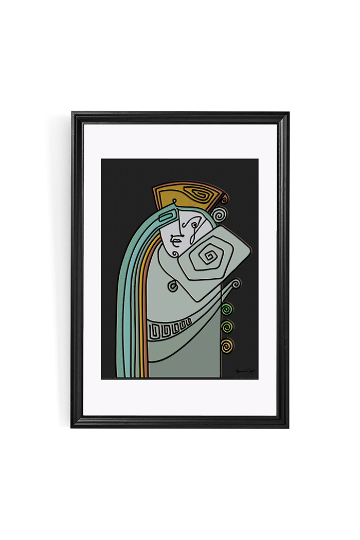 Queen 98x68 cm (Çerçeveli)